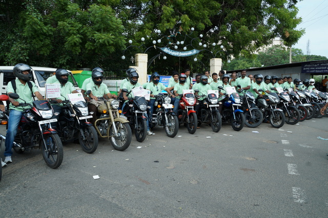 Motor cycle rally- Tirupur